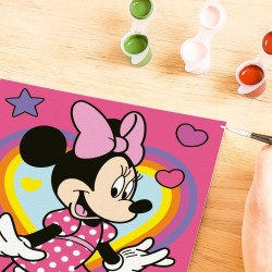 Ravensburger - Creart Serie E Disney Minnie | Kit Pittura Bambini | Dipingere Con I Numeri Include Tutto Il Necessario | Giochi