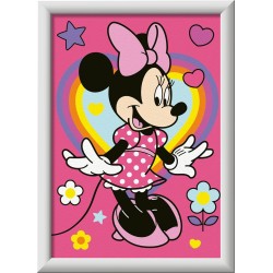 Ravensburger - Creart Serie E Disney Minnie | Kit Pittura Bambini | Dipingere Con I Numeri Include Tutto Il Necessario | Giochi