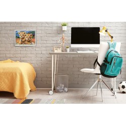 Ravensburger - Creart Serie D Cuccioli Di Leone | Kit Pittura Bambini | Dipingere Con I Numeri Include Tutto Il Necessario | Gi