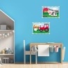Ravensburger - Creart Serie Junior 2 x Fattoria | Kit Pittura Bambini | Dipingere Con I Numeri Include Tutto Il Necessario | Gi