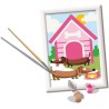Ravensburger - Creart Serie E Cagnolino Trendy | Kit Pittura Bambini | Dipingere Con I Numeri Include Tutto Il Necessario | Gio