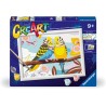 Ravensburger - Creart Serie D Gli Inseparabili | Kit Pittura Bambini | Dipingere Con I Numeri Include Tutto Il Necessario | Gio