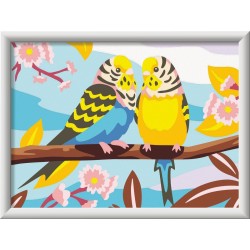 Ravensburger - Creart Serie D Gli Inseparabili | Kit Pittura Bambini | Dipingere Con I Numeri Include Tutto Il Necessario | Gio