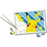 Ravensburger - Creart Serie D Pokémon Pikachu | Kit Pittura Bambini | Dipingere Con I Numeri Include Tutto Il Necessario | Gioc