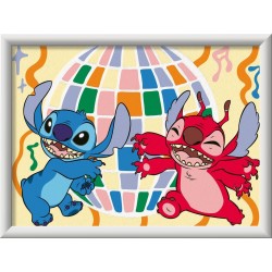 Ravensburger - Creart Serie D: Disney Stitch & Leroy | Dipingere Con I Numeri Bambini 18x24cm | Giochi Creativi Bambina 9 Anni 