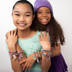 SkyCastle - Sticki Rolls Serie 2: Braccialetto | Braccialetti con etichette per bambine dai 5 anni con 70 sticker, colori assor