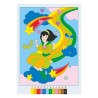 Ravensburger - CreArt: Libro da Colorare, La fantastica terra arcobaleno, Bambini 5 anni, dipingere con i numeri, giochi educat