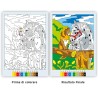 Ravensburger - CreArt: Libro da Colorare, Cavalli, Bambini 7 anni, dipingere con i numeri, giochi educativi e di viaggio