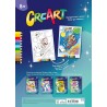 Ravensburger - CreArt: Carta Magica, Lo spazio infinito, Spaventosi Dinosauri, Bambini 5 anni, dipingere con i numeri, giochi e