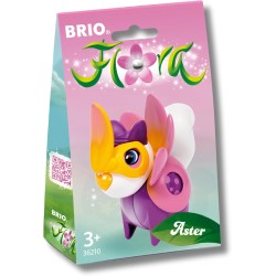 BRIO FLORA - Aster Personaggio Figure con outfit a fiore | Giochi Bambina E Bambini | Playset di gioco libero per stimolare la 