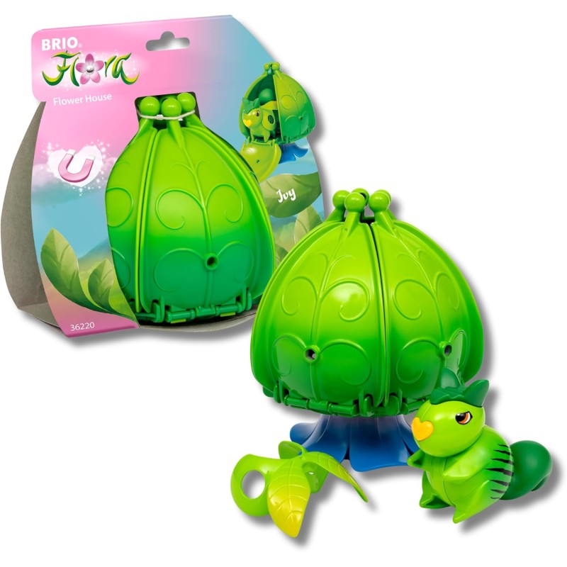 BRIO Flora - La casa in Fiore di Ivy | Giocattolo per Bambini 3+ Anni | Giochi Bambina E Bambini | Playset di Gioco Libero per 