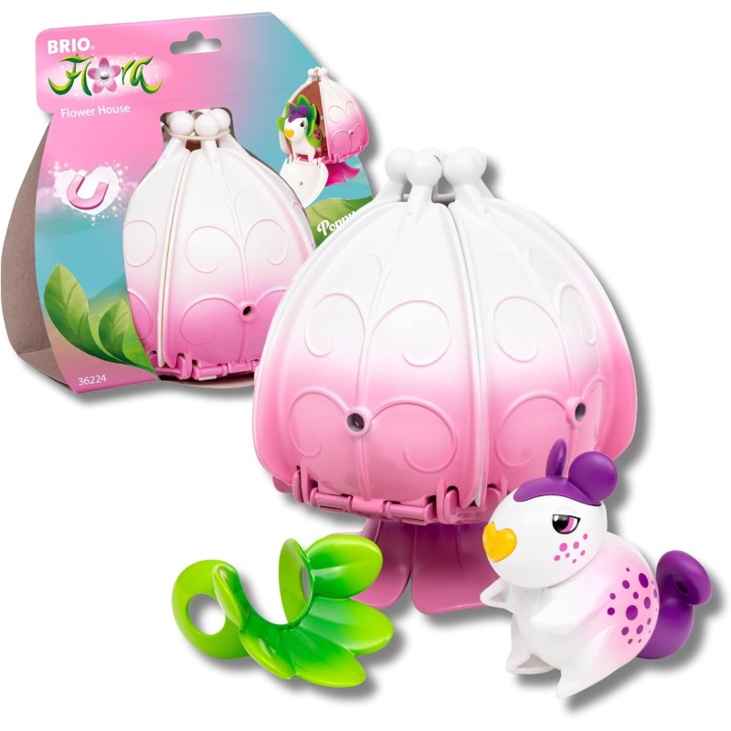 BRIO FLORA - La casa in fiore di Poppy |Giocattolo per Bambini 3+ Anni | Giochi Bambina E Bambini | Playset di gioco libero per