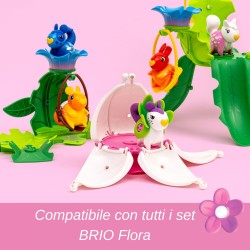 BRIO FLORA - La casa in fiore di Poppy |Giocattolo per Bambini 3+ Anni | Giochi Bambina E Bambini | Playset di gioco libero per
