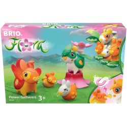 BRIO FLORA - Gli esperti dei fiori| Giocattolo per Bambini 3+ Anni| Giochi Bambina E Bambini | Playset di gioco libero per stim