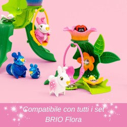 BRIO Flora - L altalena Floreale di Azalea|Giocattolo per Bambini 3+ Anni| Giochi Bambina E Bambini | Playset di Gioco Libero p