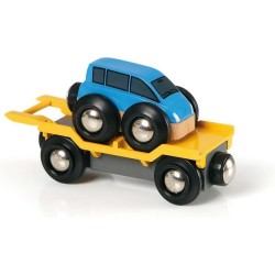BRIO World - Vagone per Trasporto Auto, 33577