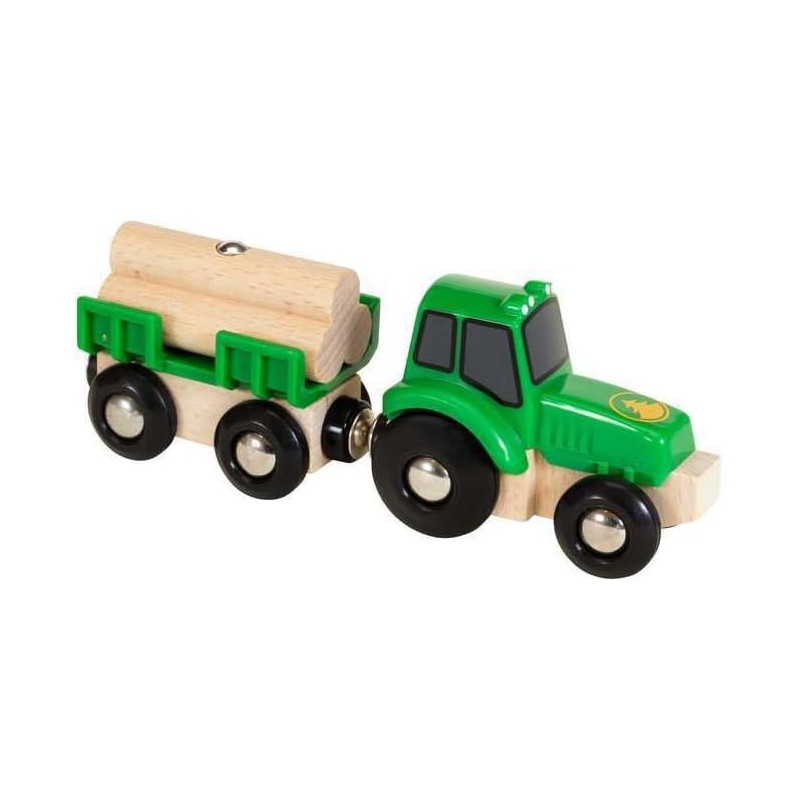 BRIO World - Trattore con Rimorchio, 33799