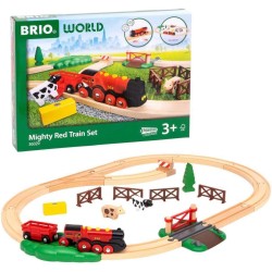BRIO World – 36029 - Set di Treni Lola Rossa per Bambini dai 3 Anni in su