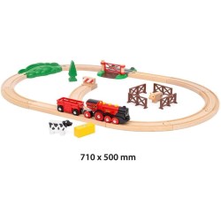 BRIO World – 36029 - Set di Treni Lola Rossa per Bambini dai 3 Anni in su