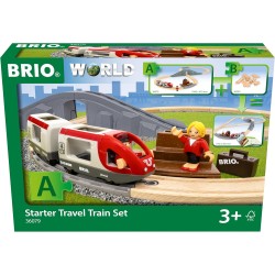 BRIO World - Reisezug Starter Set A, 36079
