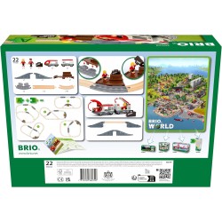BRIO World - Reisezug Starter Set A, 36079