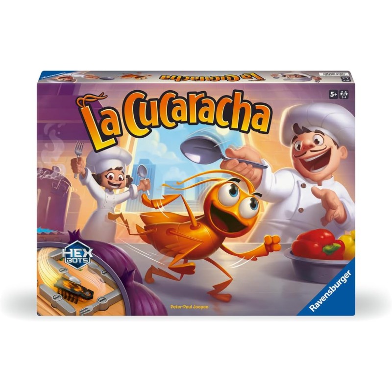 Ravensburger - La Cucaracha Gioco in Scatola | Gioco Bambini 5 Anni o Più | Giochi da Tavolo 2-4 Giocatori | Gioco da Tavola co