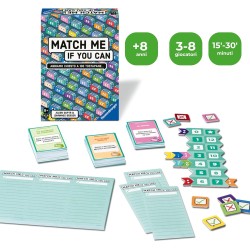Ravensburger - Match Me If You Can | Giochi Da Tavolo 8 Anni O Più | 3-8 Giocatori | Regalo Bambino 8 Anni | Giochi Da Tavolo A