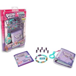 Ravensburger SkyCastle - Sticki Rolls Serie 2: Braccialetto con Libro per Gli Sticker | Braccialetto con Etichette per Bambine 