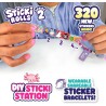 Sky Castle Sticki Rolls Sticki Station S2, adesivi indossabili condivisibili, kit fai da te per gioielli, braccialetti e collan