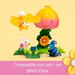 BRIO FLORA - Tulip Personaggio Figure | Giocattolo per Bambini 3+ Anni | Playset di gioco libero per stimolare la fantasia