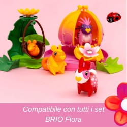 BRIO FLORA - Rose Personaggio Figure | Giocattolo per Bambini 3+ Anni | Playset di gioco libero per stimolare la fantasia
