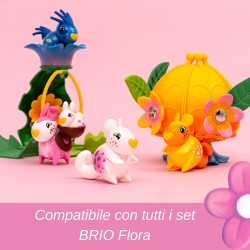 BRIO FLORA - Magnolia Personaggio Figure | Giocattolo per Bambini 3+ Anni | Playset di gioco libero per stimolare la fantasia