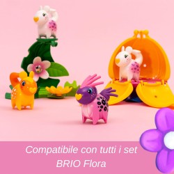 BRIO Flora - Petunia Personaggio Figure | Giocattolo per Bambini 3+ Anni | Playset di Gioco Libero per stimolare la Fantasia