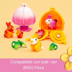 BRIO Flora - Dandelion Personaggio Figure con Outfit a Foglia | Giochi Bambina E Bambini | Playset di Gioco Libero per stimolar