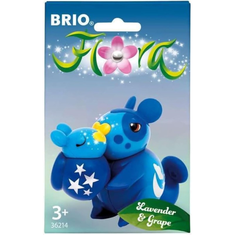 BRIO FLORA - Lavender & Grape Personaggi Figure | Giocattolo per Bambini 3+ Anni| Playset di gioco libero per stimolare la fant