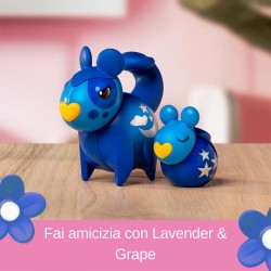 BRIO FLORA - Lavender & Grape Personaggi Figure | Giocattolo per Bambini 3+ Anni| Playset di gioco libero per stimolare la fant