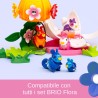 BRIO FLORA - Lavender & Grape Personaggi Figure | Giocattolo per Bambini 3+ Anni| Playset di gioco libero per stimolare la fant