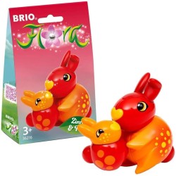BRIO FLORA - Zinnia & Peach Personaggi Figure| Giocattolo per Bambini 3+ Anni| Playset di gioco libero per stimolare la fantasi