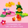 BRIO FLORA - Zinnia & Peach Personaggi Figure| Giocattolo per Bambini 3+ Anni| Playset di gioco libero per stimolare la fantasi