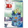 Ravensburger - Puzzle 3D Stitch | Portapenne di Stitch 57 pezzi | Puzzle Stitch | Gioco Bambino 6 Anni Disney | Stitch Gadget