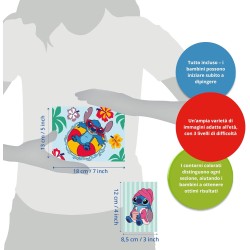 Ravensburger - Stitch Creart Atelier | Dipingere con I Numeri Bambini | Lavoretti Creativi per Bambini | Painting By Numbers | 