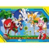 Ravensburger - Sonic Puzzle 100 Pezzi XXL, Puzzle Bambini 6 annI, Sonic Giocattolo, Gioco Educativo e Stimolante, 49x36cm