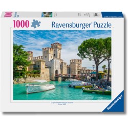 Ravensburger - Puzzle 1000 Pezzi Lago Di Garda | Puzzle Adulti E Famiglie | Di 70x50 cm | Regalo Adulti | Regali Natale