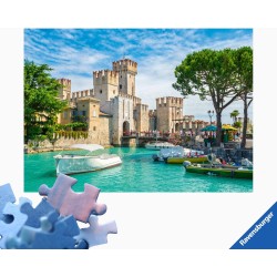 Ravensburger - Puzzle 1000 Pezzi Lago Di Garda | Puzzle Adulti E Famiglie | Di 70x50 cm | Regalo Adulti | Regali Natale