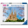 Ravensburger - Puzzle 1000 Pezzi Barcellona | Puzzle Con Foto Con Una Misura Di 70x50 Cm | Regalo Per Adulti E Bambini Da 14 An
