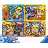 Ravensburger - Puzzles Rubble & Crew 4 Pack | Puzzle Bambini 3 Anni In Su | Regalo Bimba 3 Anni In Su 72 Pezzi | Puzzle Bam