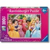 Ravensburger - Puzzles XXL Principessa Disney | Puzzle 6 Anni In Su | Puzzle 100 Pezzi Per Bambini Da 6 Anni In Su | Puzzle Bam