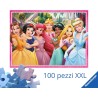Ravensburger - Puzzles XXL Principessa Disney | Puzzle 6 Anni In Su | Puzzle 100 Pezzi Per Bambini Da 6 Anni In Su | Puzzle Bam