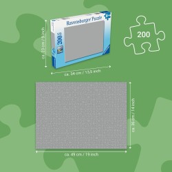 Ravensburger - Puzzle XXL Accademia Dell unicorno | Puzzle 8 Anni In Su | Puzzle Bambini Da 200 Pezzi In Regalo | Regalo Bambin