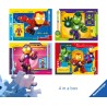 Ravensburger - Puzzles Marvel Iron Man 4 Pack | Puzzle Bambini 3 Anni In Su 72 Pezzi | Puzzle Bambini 19 X 14 Cm | Puzzles Rave